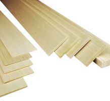 (image for) Balsa Wood Sheet. Strip. Triangle etc